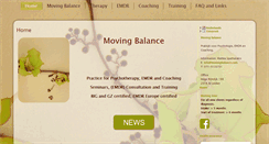 Desktop Screenshot of movingbalance.com