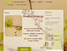 Tablet Screenshot of movingbalance.com